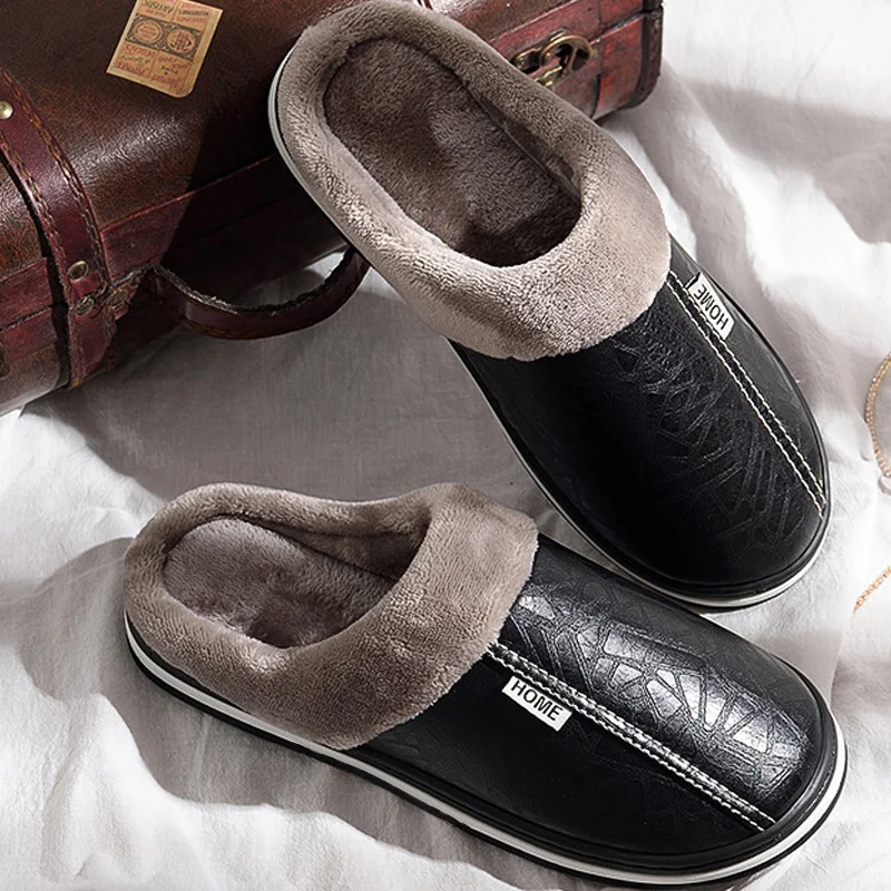 Men's ultra-comfort cushion slides, perfect for home lounging and relaxation. Plush indoor footwear.