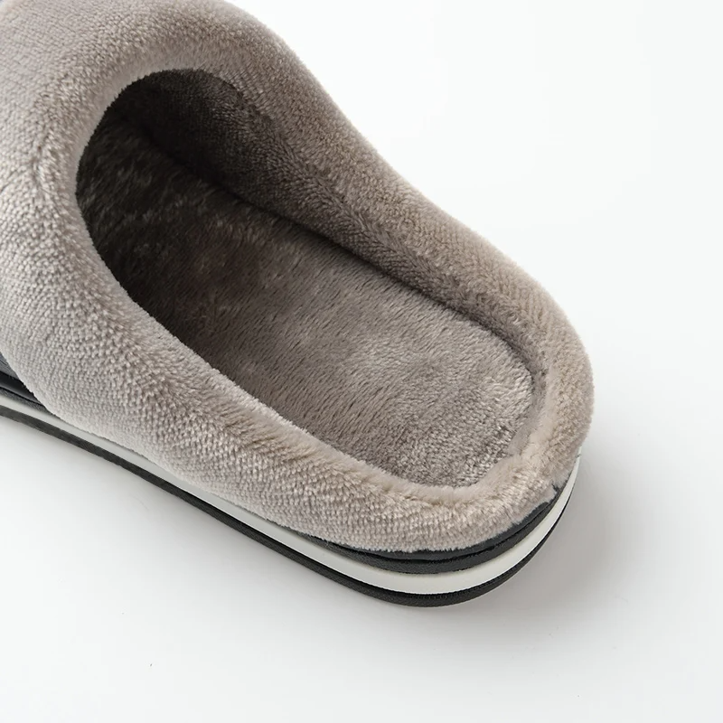 Comfortable men's slides, cushiony and supportive, designed for ultimate home comfort and relaxation.