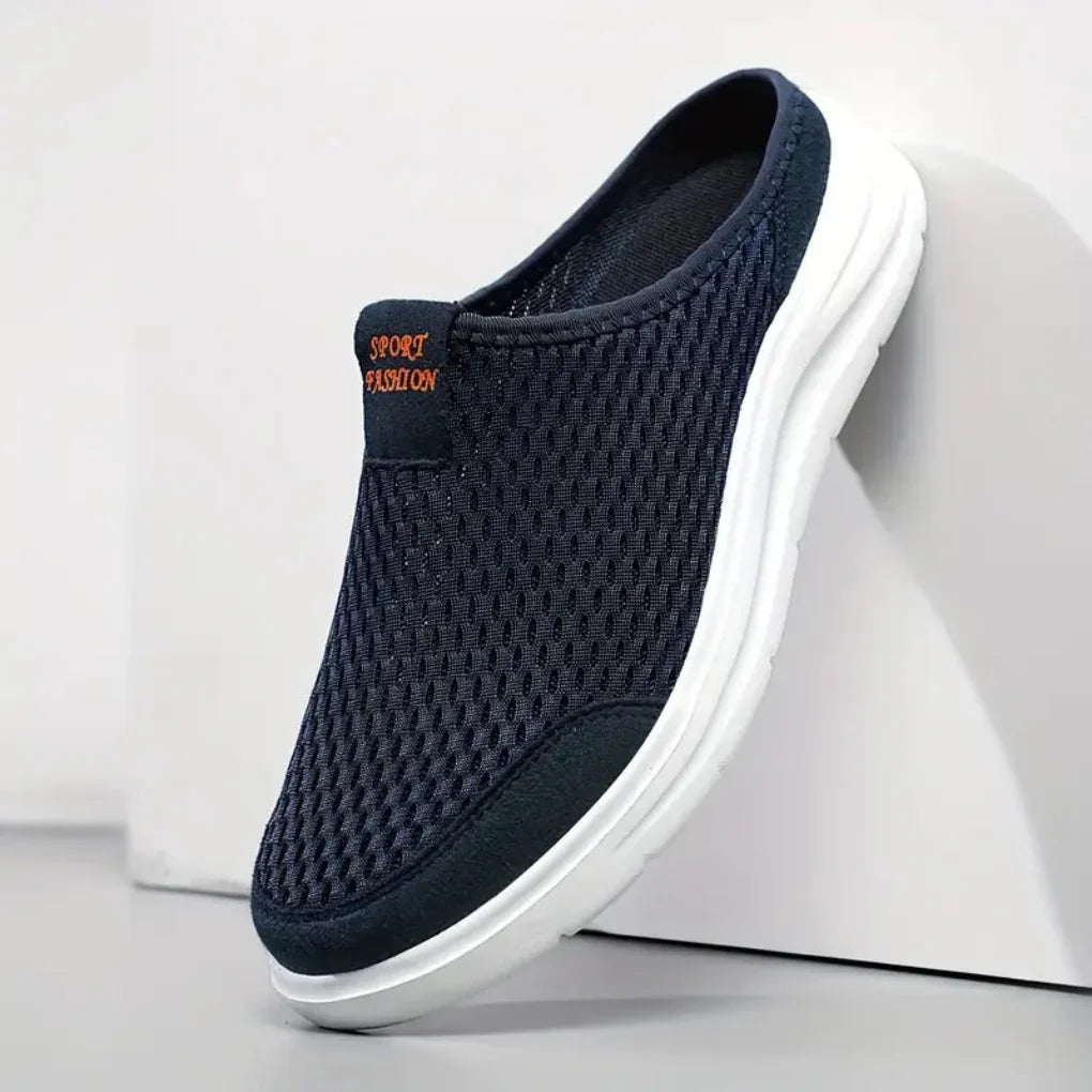 Stylish men's slip-on sandals, designed for easy wear and superior comfort with balanced support for summer.