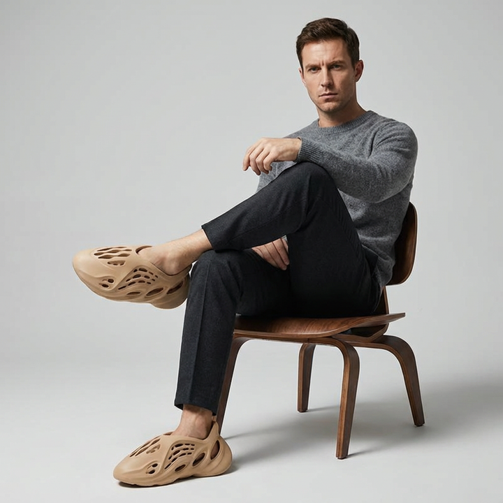 Men's ultra-light breathable slip-on summer shoes. Perfect comfortable casual footwear for warm weather.