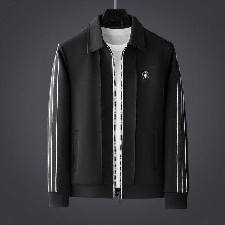 White Men's Velocity tracksuit, a sleek two-piece set for casual & active wear and gym clothes.