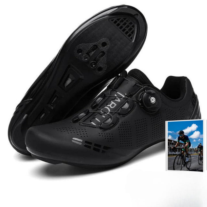 High-performance men's clipless cycling shoes. SPD compatible for trail and spin.