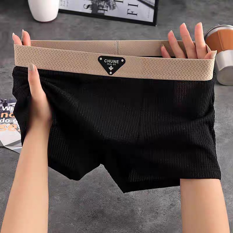 Stylish men's waffle knit boxer, a soft & comfortable underwear choice for ultimate loungewear relaxation.