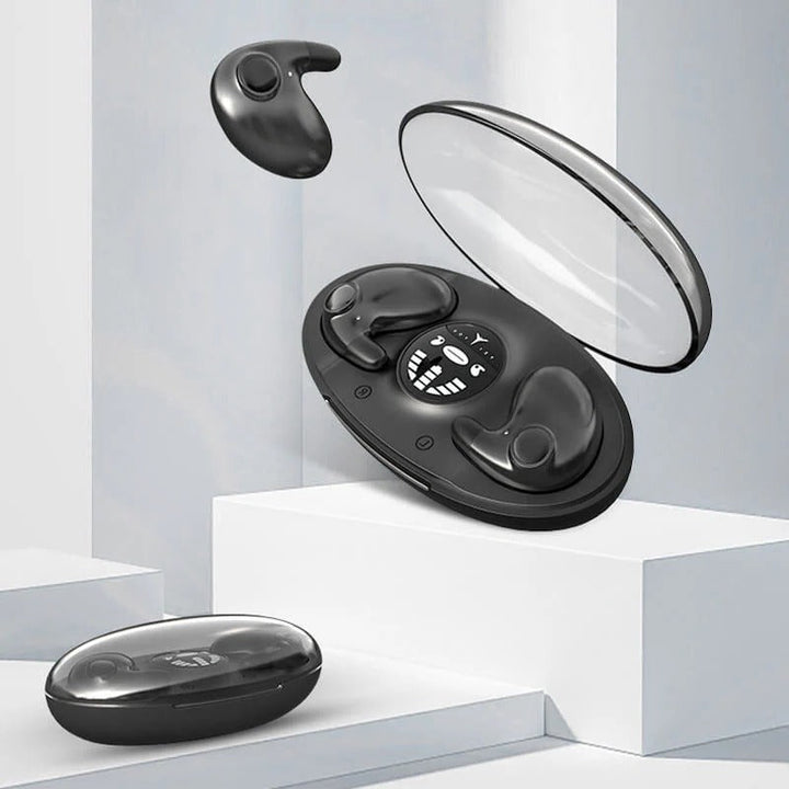 Experience all-day comfort with these mini Bluetooth earbuds. Noise cancelling wireless earphones for pure sound.