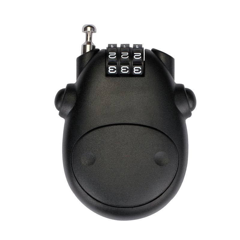 Lightweight anti-theft wire lock, a must-have portable security solution for various items