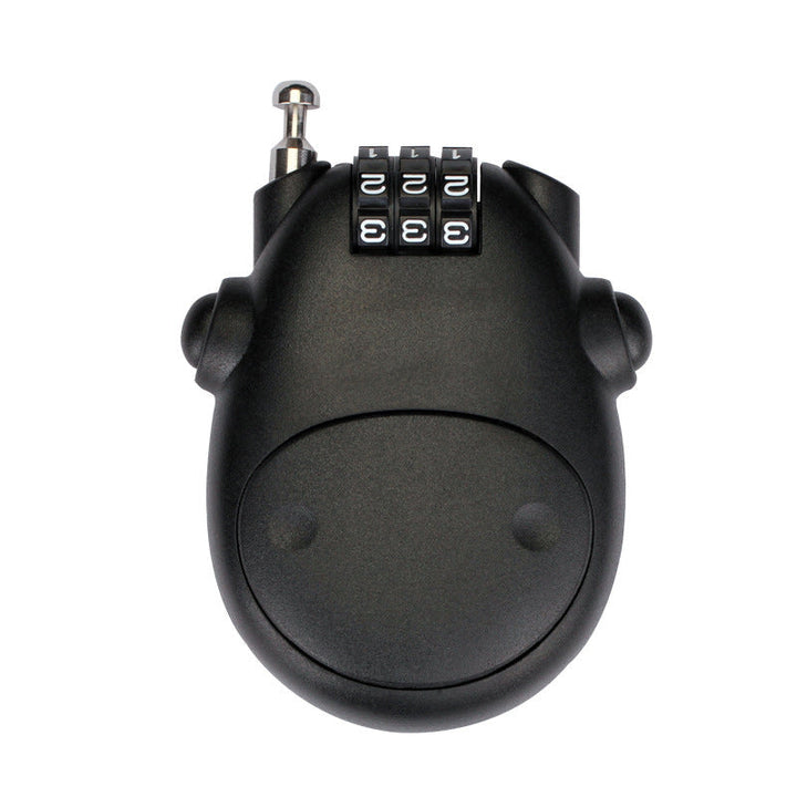 Lightweight anti-theft wire lock, a must-have portable security solution for various items