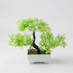 Green White