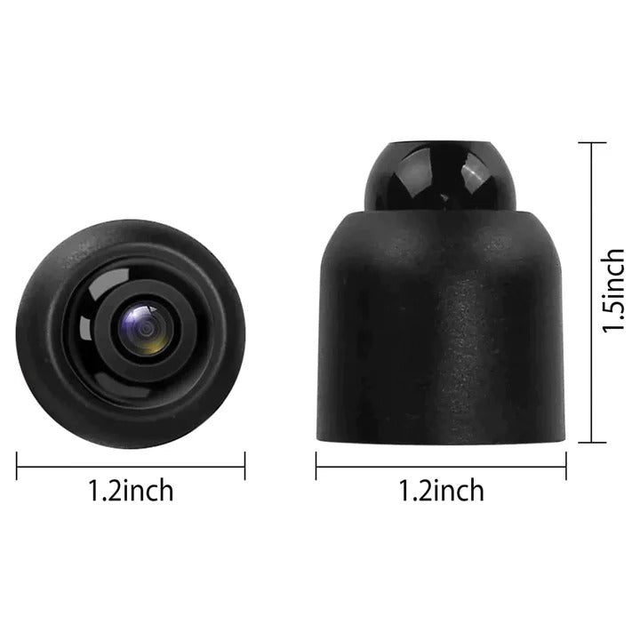 Discreet mini indoor camera for home security, featuring clear night vision & Wi-Fi connectivity.