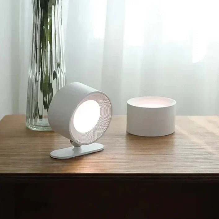 Versatile LumoFlex wireless wall lamp, rechargeable LED light. Modern design for any room.