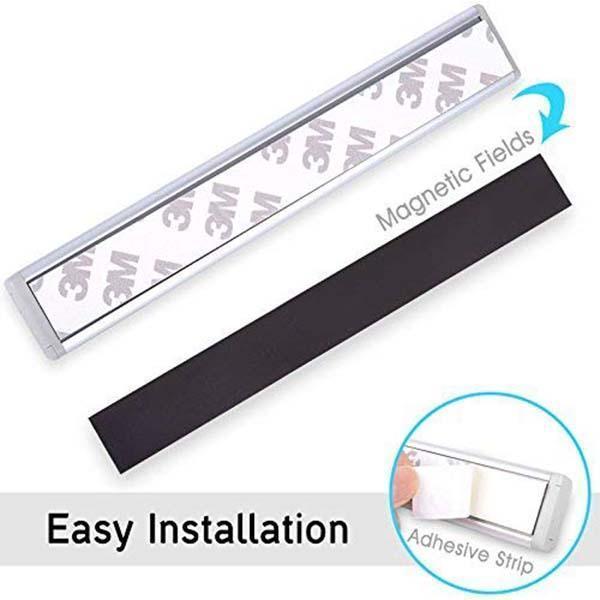 Sleek LED under-cabinet light, USB rechargeable with reliable motion sensor for home