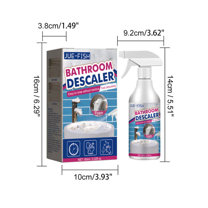 Eco-friendly multi-purpose foam cleaner, leaving surfaces pristine and fresh