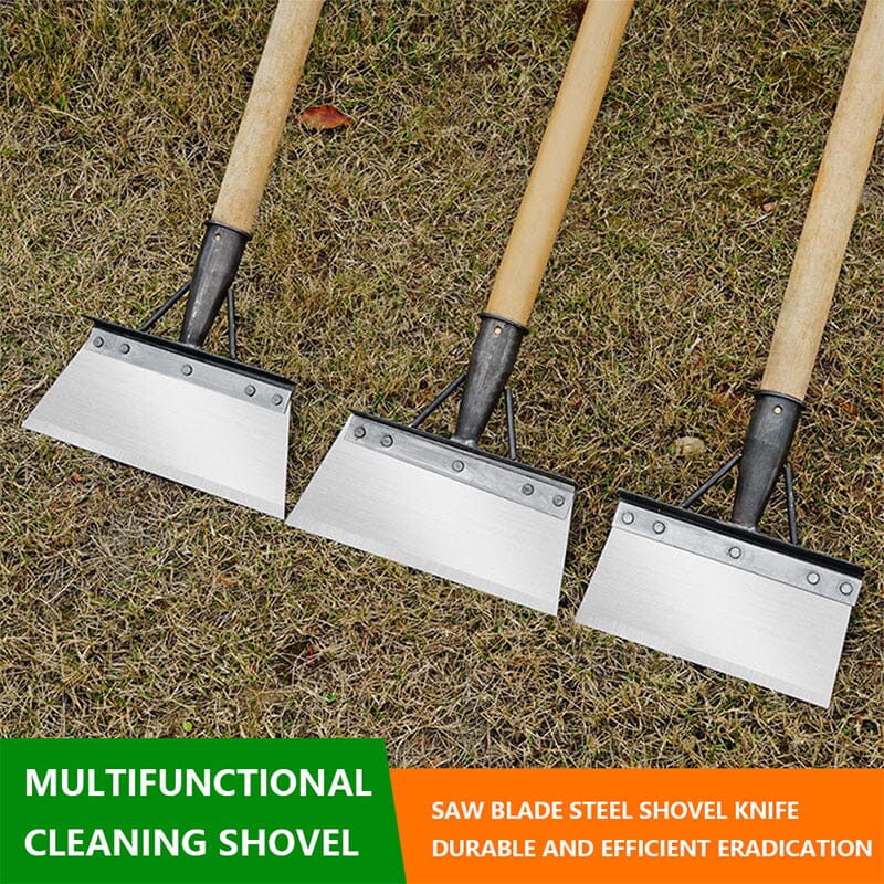 Stainless steel garden scraper, ideal for weeding and stubborn grime removal