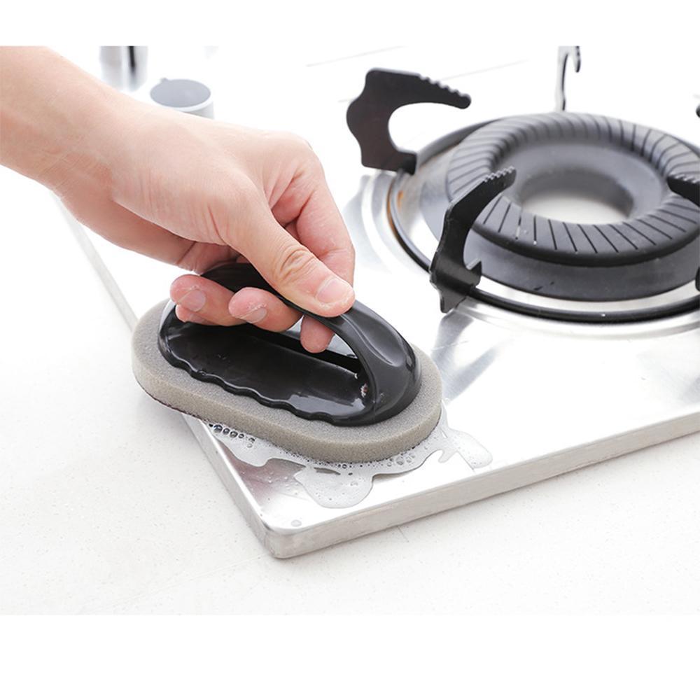 Ergonomic handle cleaning brush, perfect kitchen tool for stain and rust removal