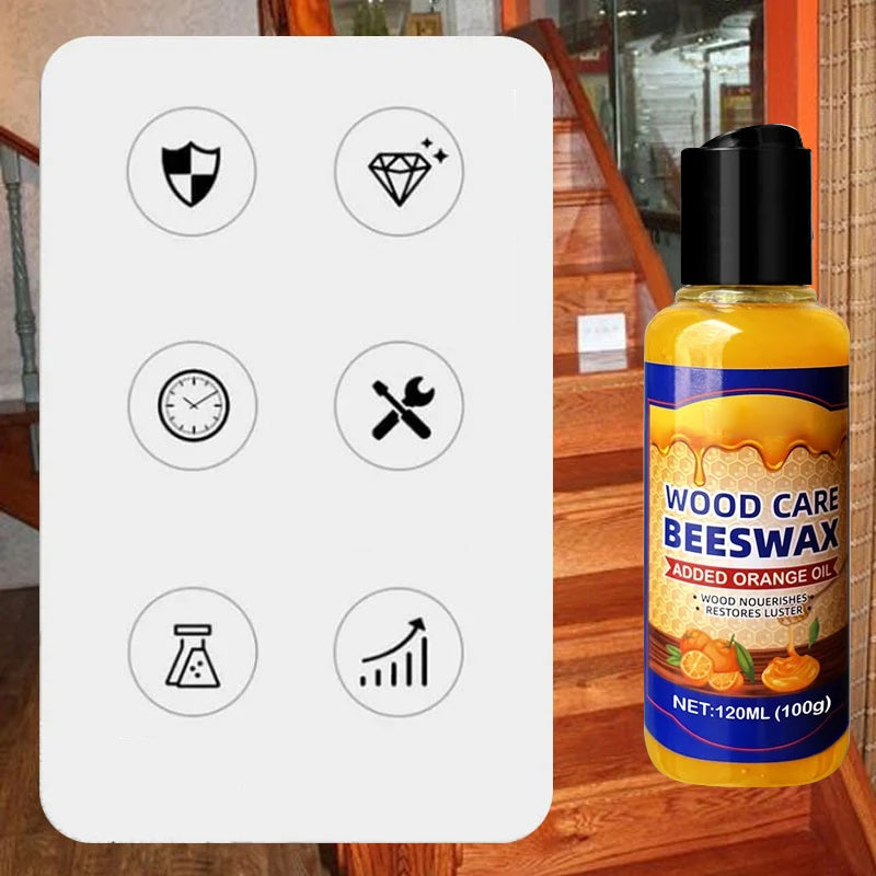 Home improvement essential: Natural wood polish for furniture, deep cleaning & restoring luster