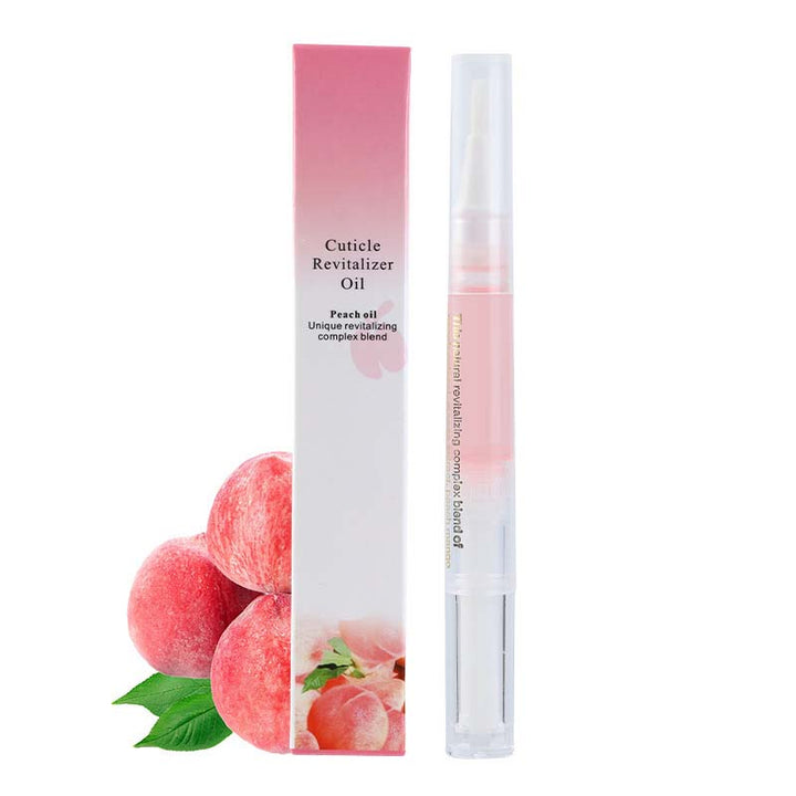 Customer testimonial image with healthy, shiny nails after using Nail Growth Cuticle Oil.