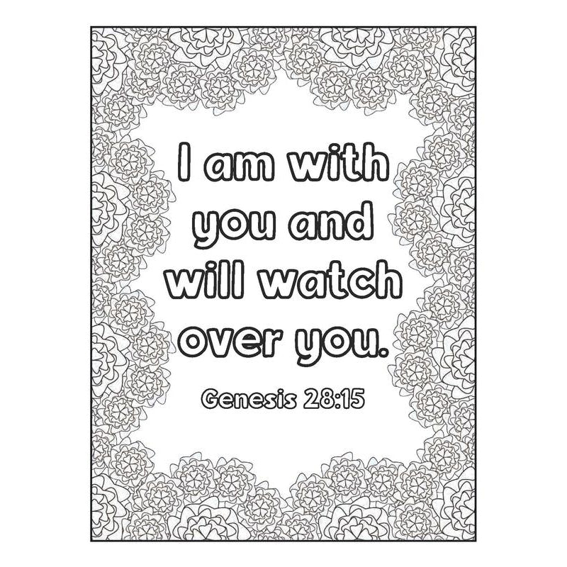 Adult coloring book open to a page with 'Grace' in decorative font, surrounded by patterns for art therapy.