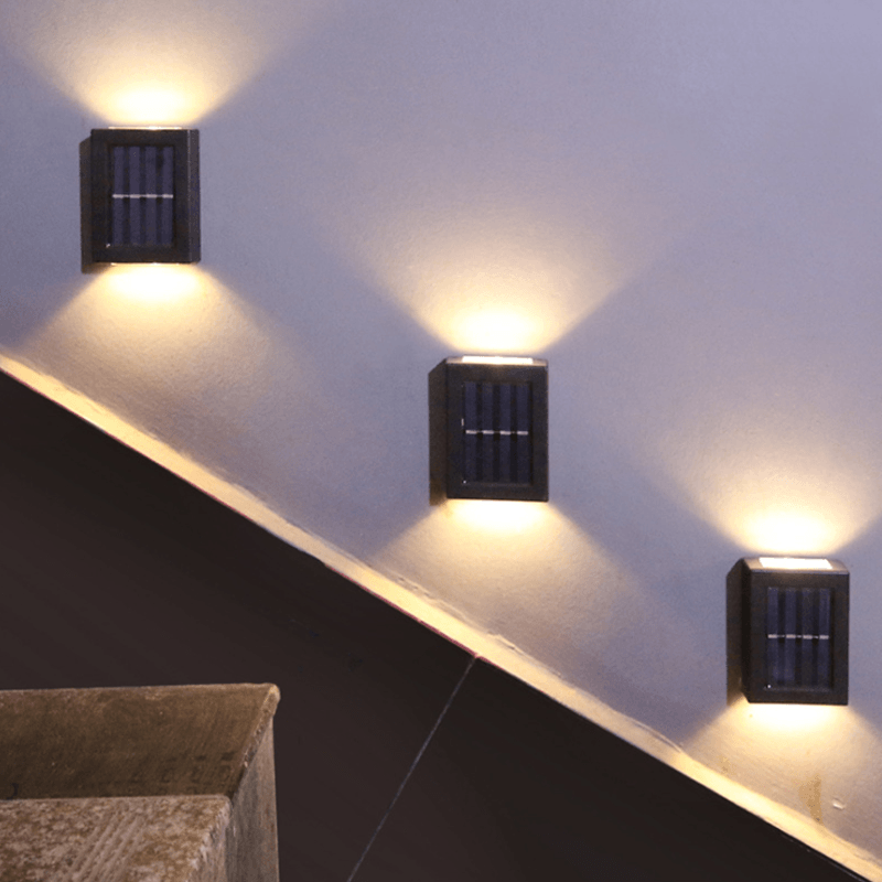 Wall-mounted solar light, enhancing the safety and aesthetics of your garden and courtyard