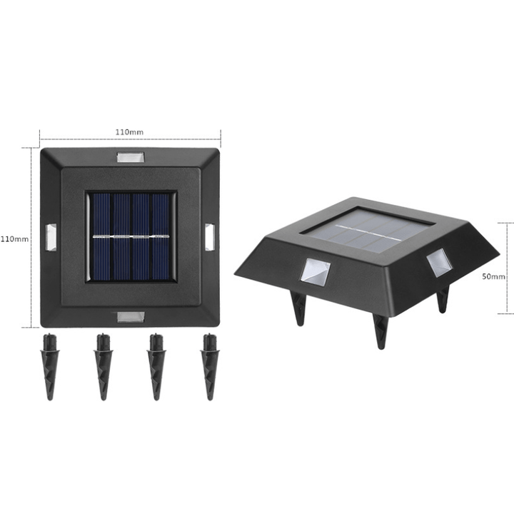 Solar LED wall light, a bright and long-lasting addition to your outdoor path lighting