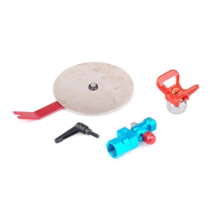 Universal Paint Sprayer Guide Tool ensures precision and neat edges for home improvement projects.