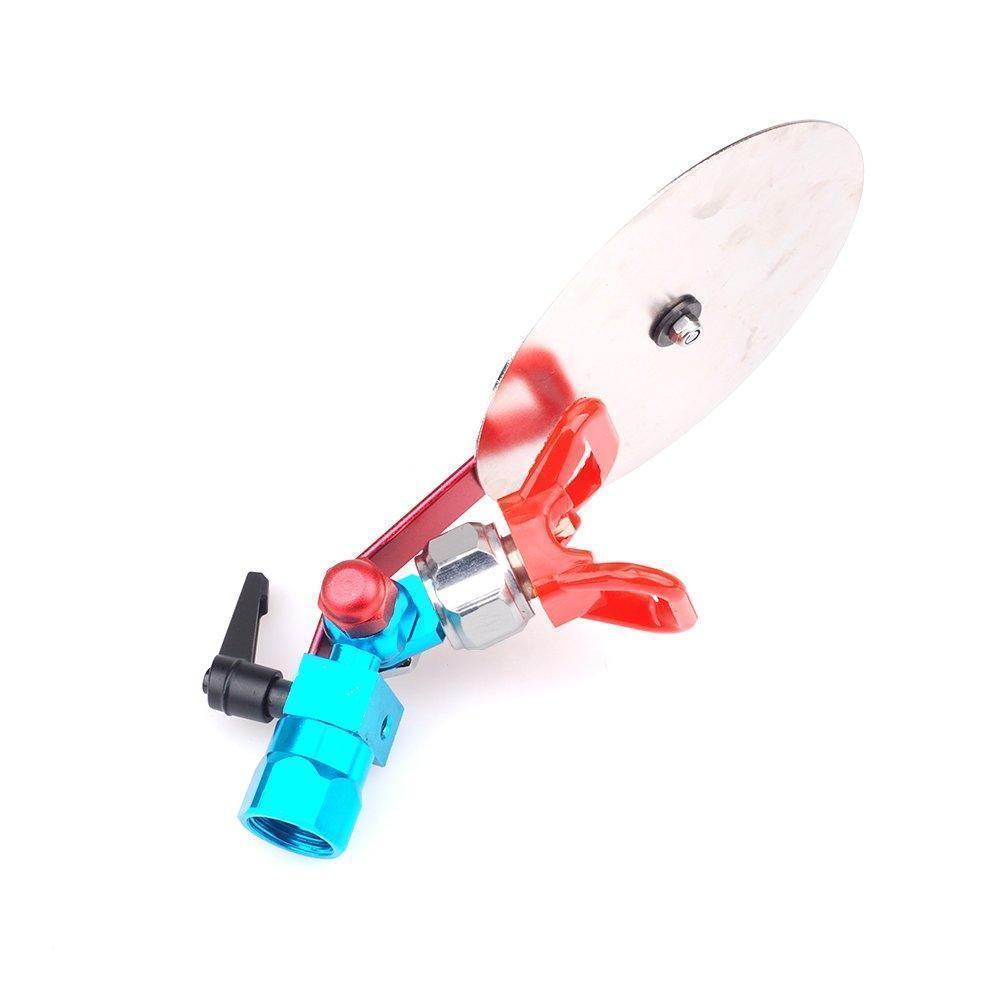 Workshop painting tool: Universal Guide for Airless Paint Sprayer, enhancing spray control.