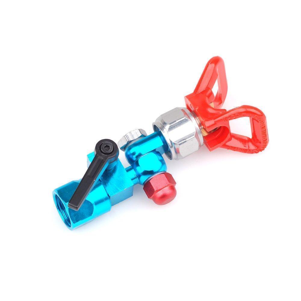 Airless paint sprayer guide attachment, a versatile tool accessory for clean, professional painting.