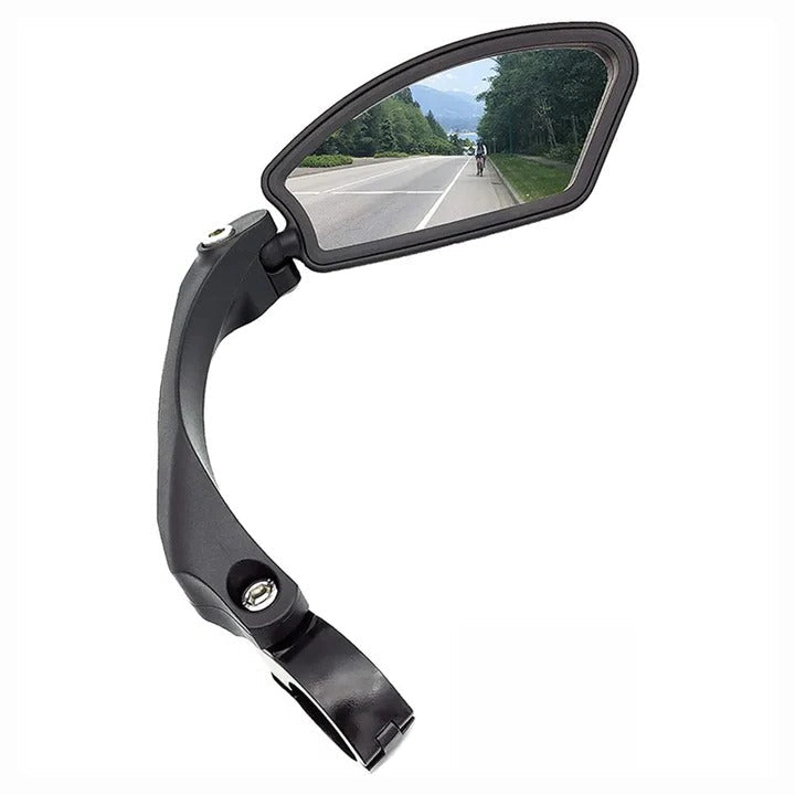 2-pack bike handlebar mirrors, 360° swivel & adjustable for superior rearview visibility & cycling safety.