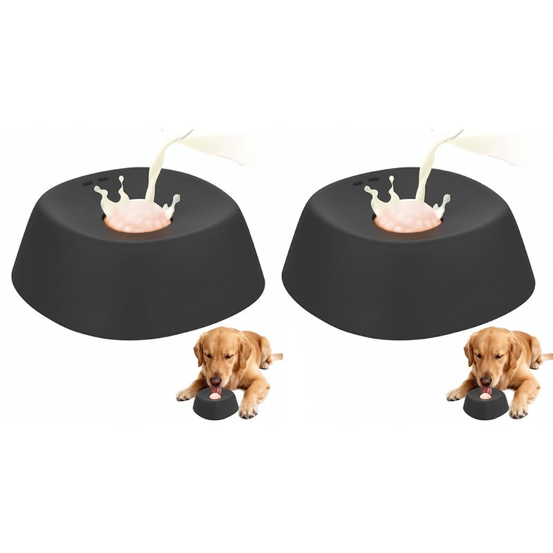 Anti-gulping pet water bowl, demonstrating its smart design for controlled drinking