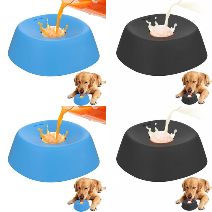 Pet slow feeder dog water bowl, a practical anti-bloat solution for all dog breeds