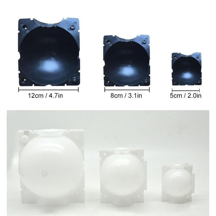 Variety of plant propagation pods, suitable for different plant sizes and air layering