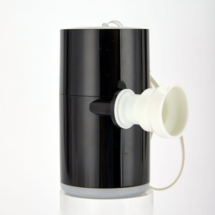 Outdoor multi-tool: inflatable air pump and camping lantern, compact and easy to carry for trips.