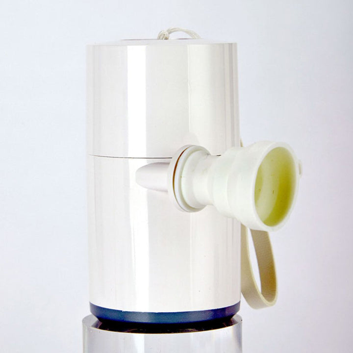 High-performance portable air pump combined with a powerful camping lantern for outdoor use.
