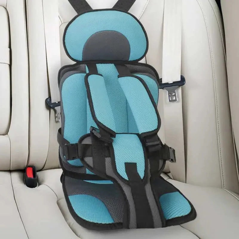 Comfy toddler booster seat, ideal for road trips & daily car use.
