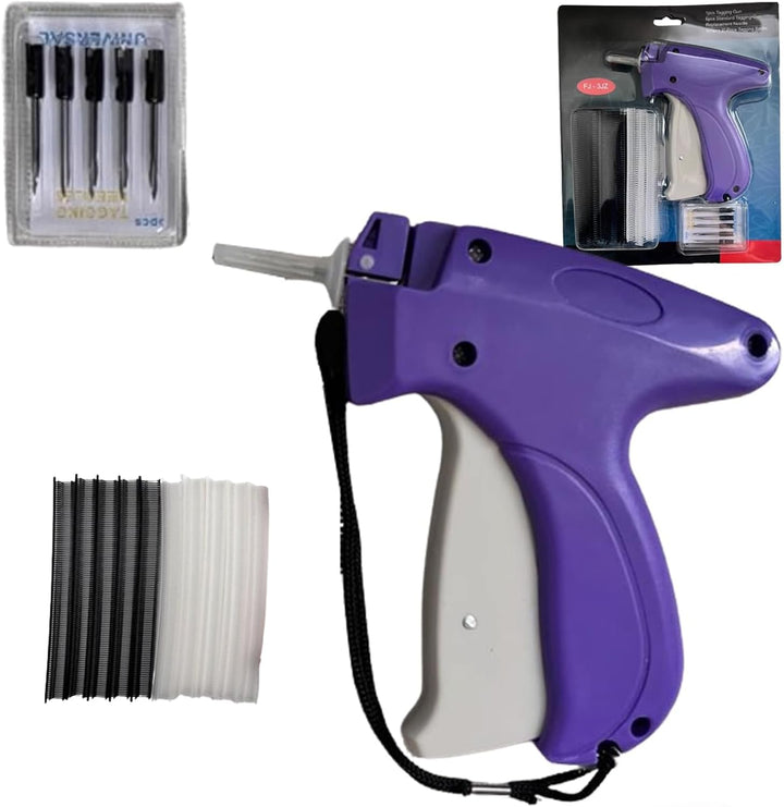 Fashion accessory sewing tool, designed for quick garment adjustments and emergency fabric repairs