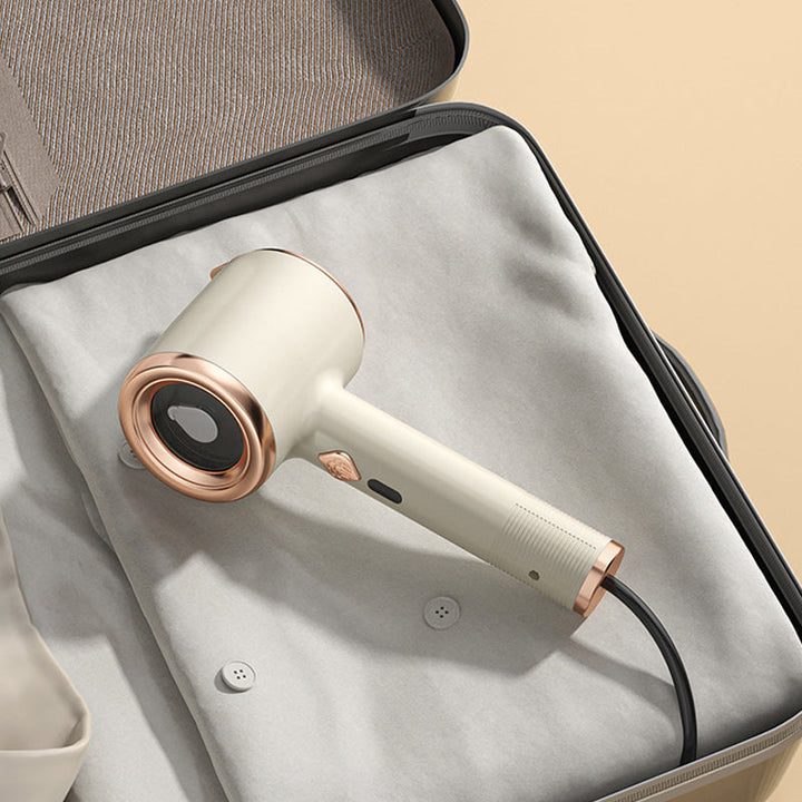 Ergonomic design of the mini iron and handheld steamer, emphasizing ease of use for quick touch-ups.