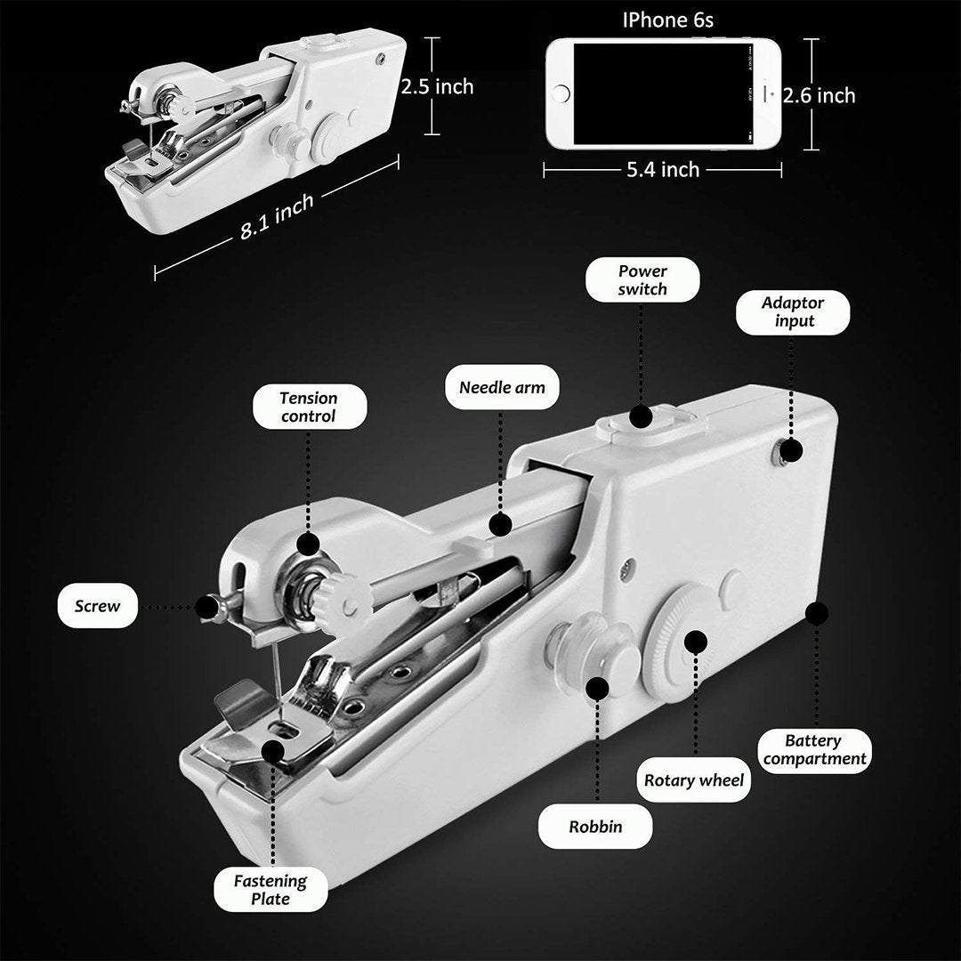 Compact travel sewing tool, excellent for quick fixes and mending clothes while traveling or camping.