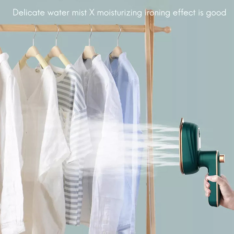 Compact steam iron for clothes, an essential travel iron for crisp, fresh looking fabrics