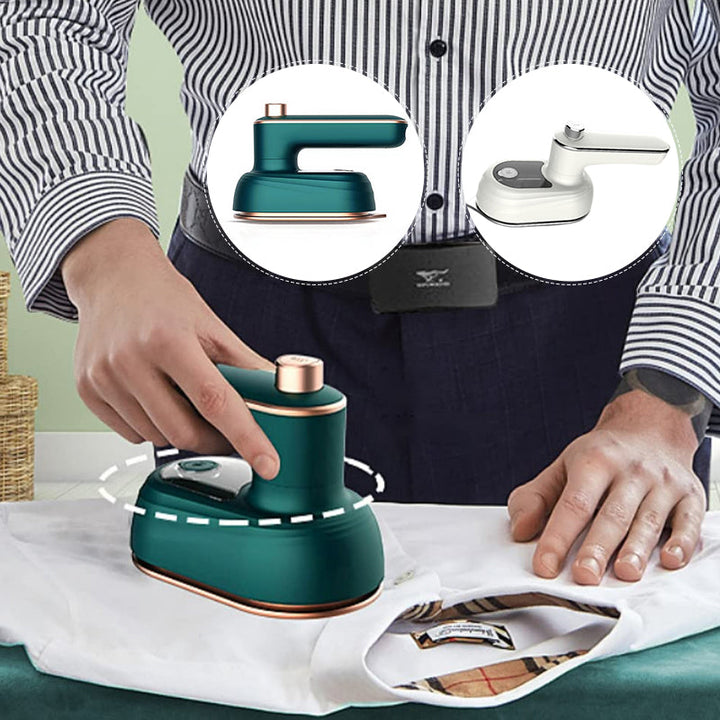 Garment steamer & portable iron, effectively removing wrinkles from various fabric types