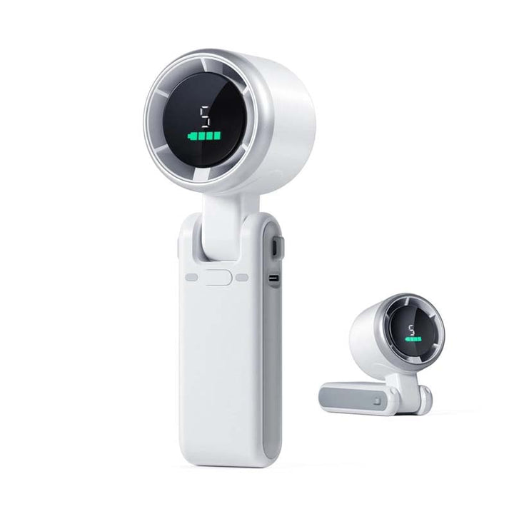 Next-gen portable fan with high-speed turbine for superior personal cooling