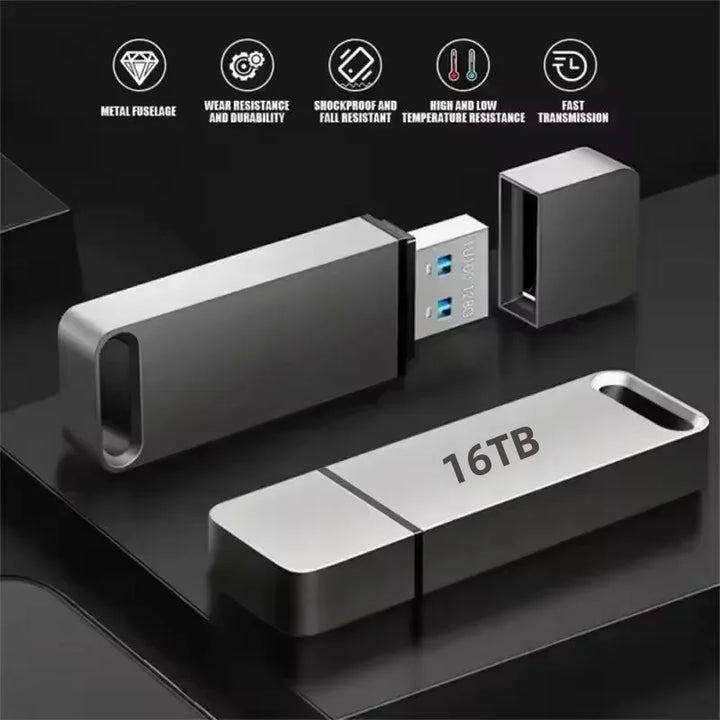 Secure your data with this waterproof & shockproof portable USB 3.2 external drive.