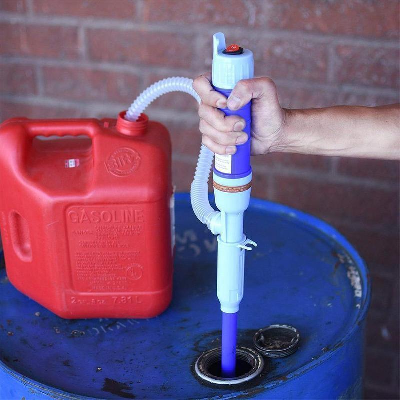 Durable portable siphon pump, enabling quick and clean liquid transfer, a must-have automotive accessory