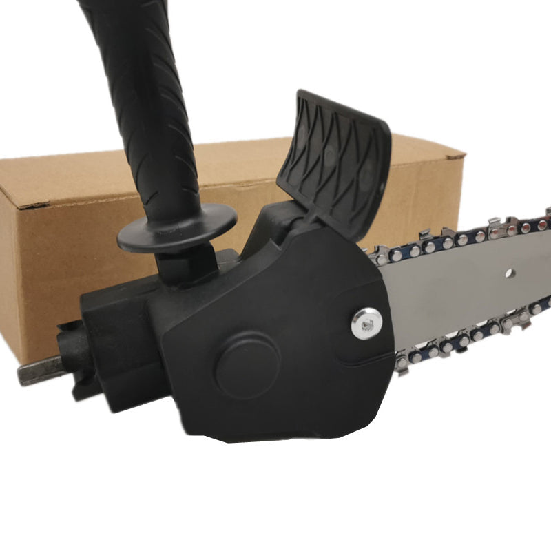 Durable electric chainsaw kit, perfect for camping, backyard maintenance, and crafts