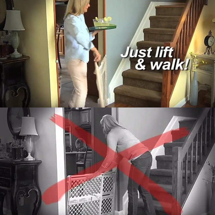 Tension-mounted pet gate, no-drill installation, protecting home areas from curious pets, dogs, cats.