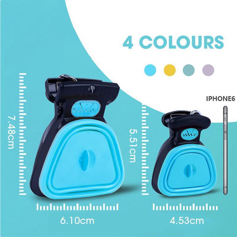 Durable pet pooper scooper for dogs, featuring a strong grip for efficient waste collection