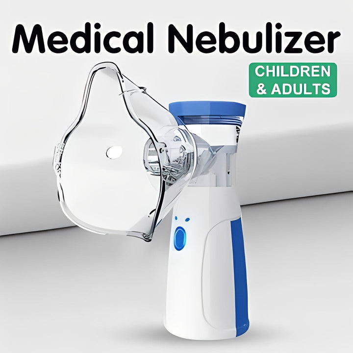 Easy-to-use portable USB nebulizer, perfect for managing asthma & respiratory conditions.