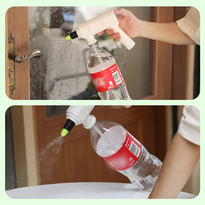 Electric nano sprayer, USB rechargeable, for precise watering and cleaning tasks