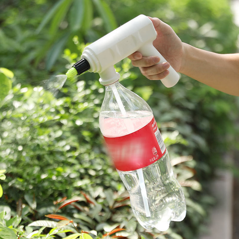 Ergonomic portable electric sprayer with USB charging for convenient plant care