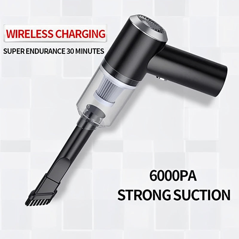 Cordless handheld vacuum for vehicles, quick and efficient cleaning solution