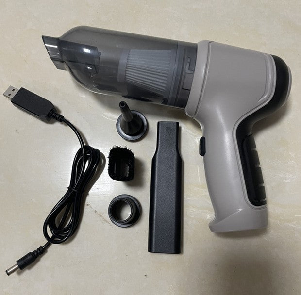 Cordless car vacuum with long-lasting battery for extended use