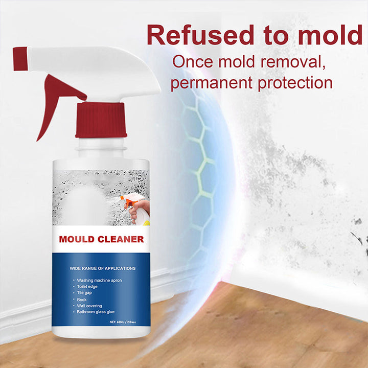 Household cleaning supplies: Powerful Mold & Mildew Remover, an effective odor eliminator for deep clean