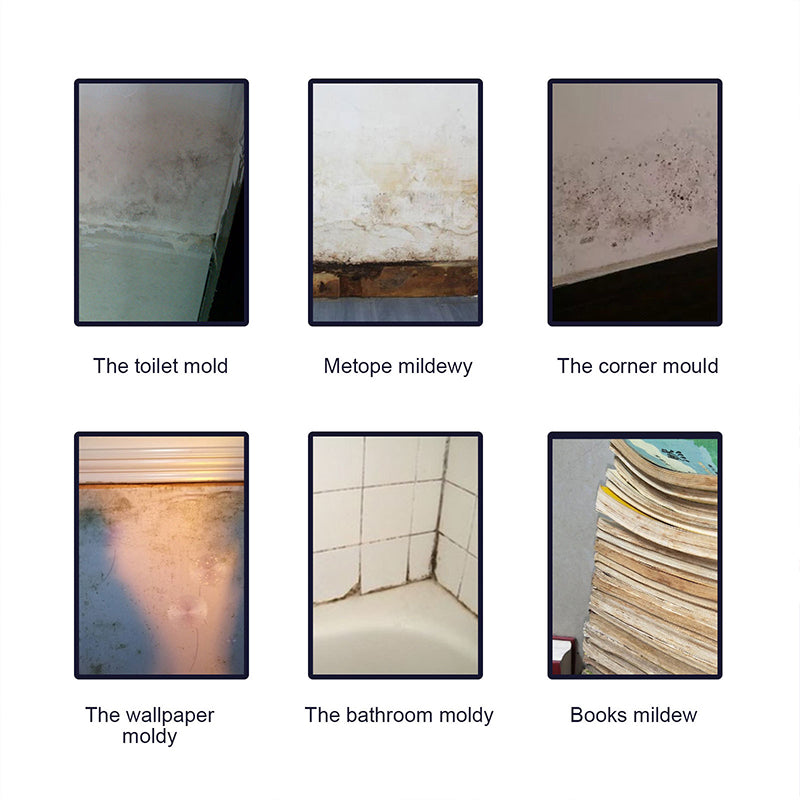 Bathroom cleaning product: Powerful Mold & Mildew Remover, quickly dissolving stubborn mold and mildew